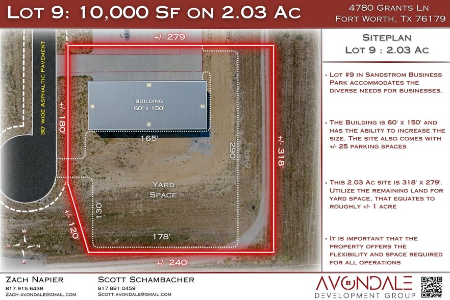 4780 Grants Ln, Fort Worth, TX en venta - Plano del sitio - Imagen 3 de 14