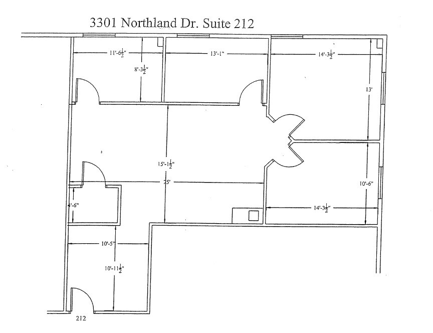 3301-3305 Northland Dr, Austin, TX en alquiler Plano de la planta- Imagen 1 de 1