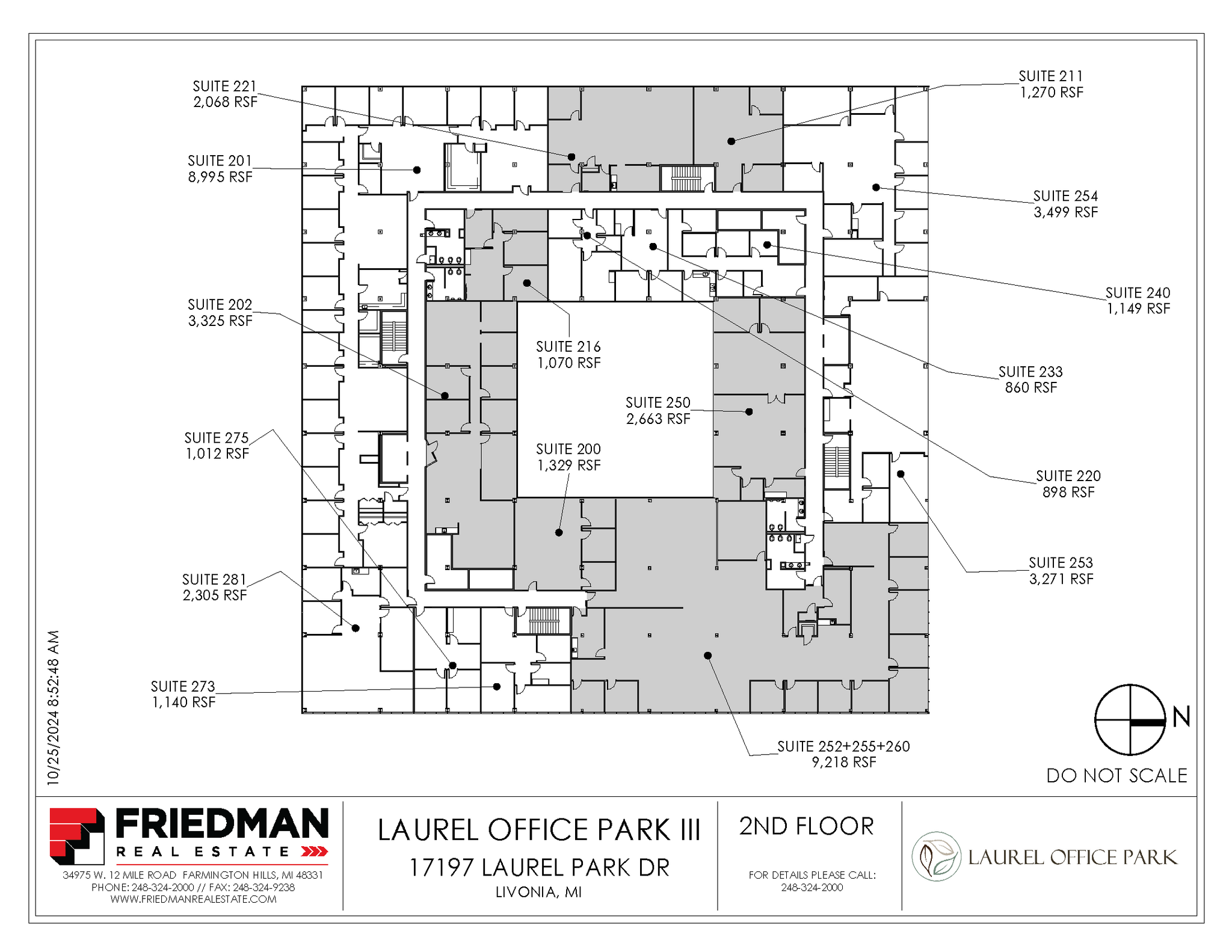 17197 N Laurel Park Dr, Livonia, MI en alquiler Plano de la planta- Imagen 1 de 1