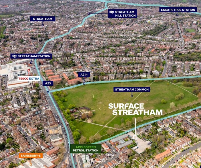 6 Streatham Cmn S, London en alquiler - Vista aérea - Imagen 2 de 5