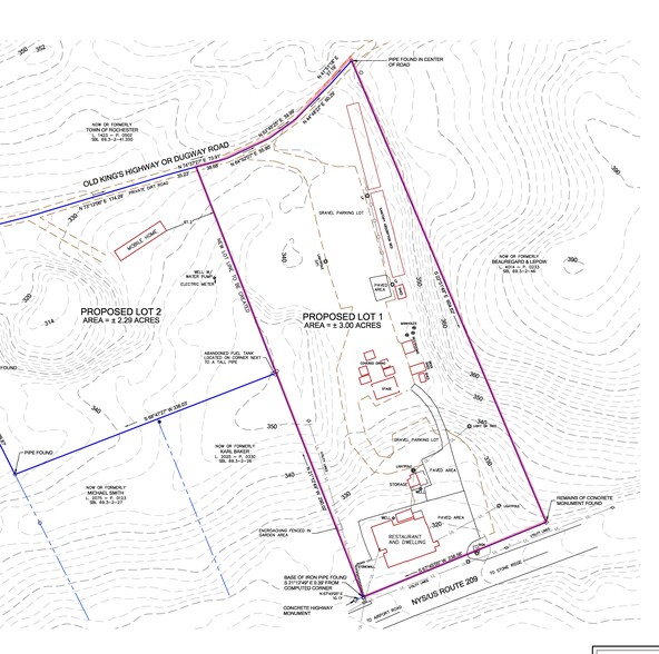 4802 Us Highway 209, Accord, NY en venta - Plano del sitio - Imagen 2 de 12