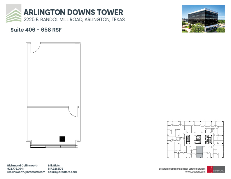 2225 E Randol Mill Rd, Arlington, TX en alquiler Plano de la planta- Imagen 1 de 1