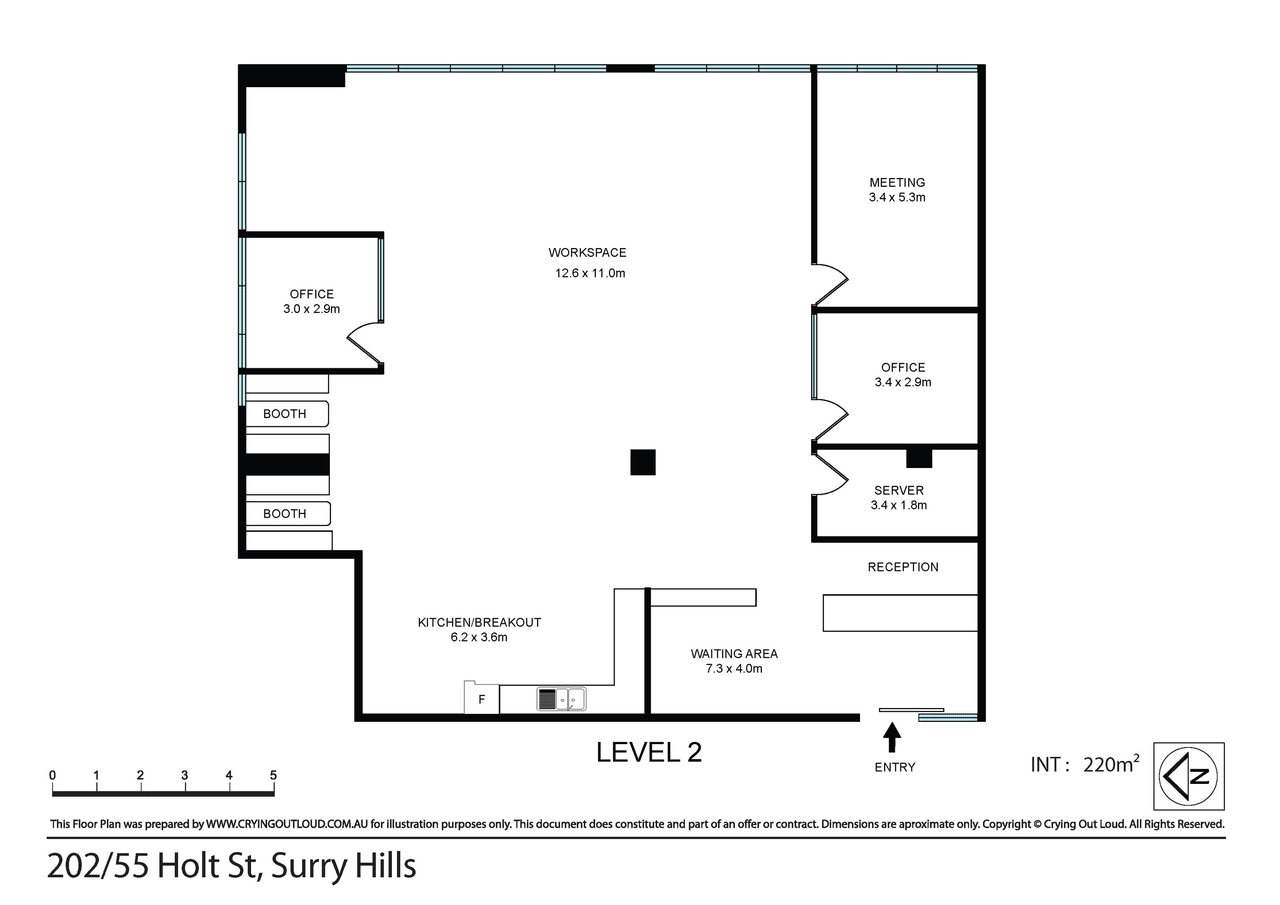 55 Holt St, Surry Hills en alquiler Plano de la planta- Imagen 1 de 1
