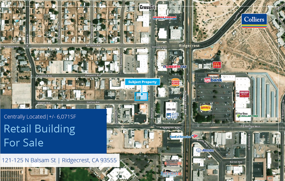 125 Balsam St, Ridgecrest, CA en venta - Foto del edificio - Imagen 1 de 3