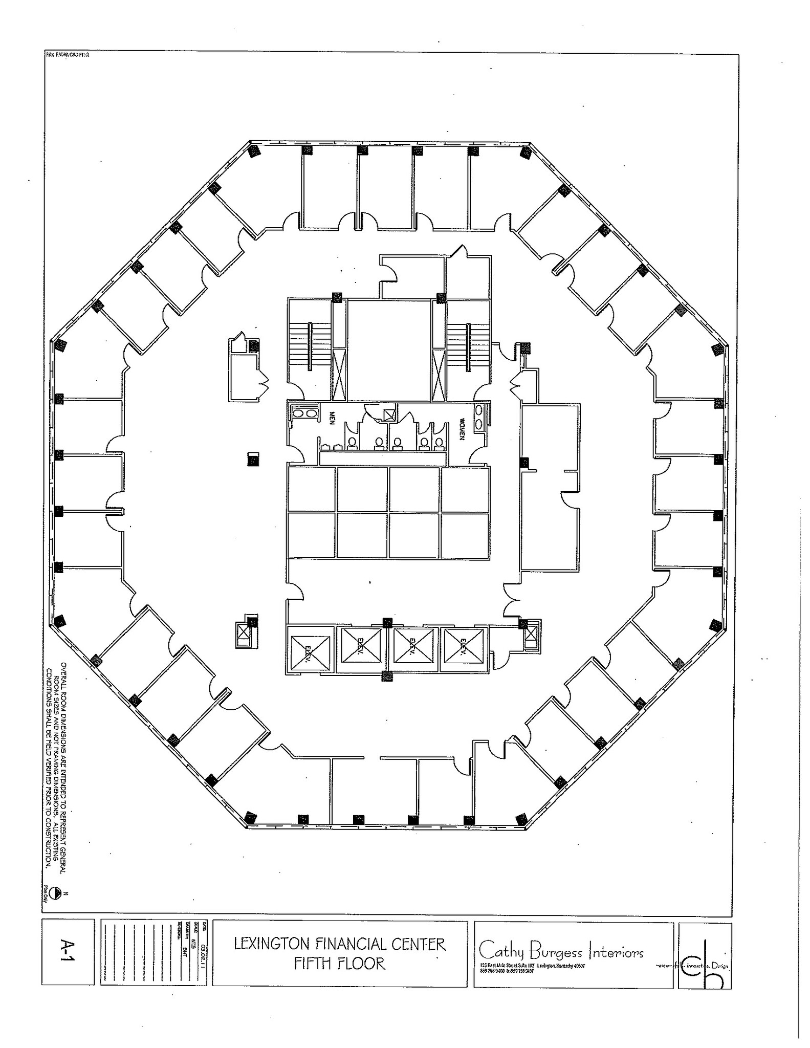 250 W Main St, Lexington, KY en alquiler Plano de la planta- Imagen 1 de 1