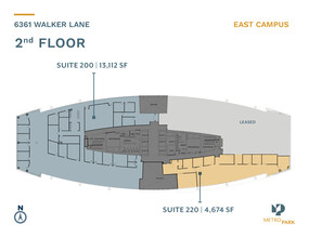 6361 Walker Ln, Alexandria, VA en alquiler Plano de la planta- Imagen 1 de 1