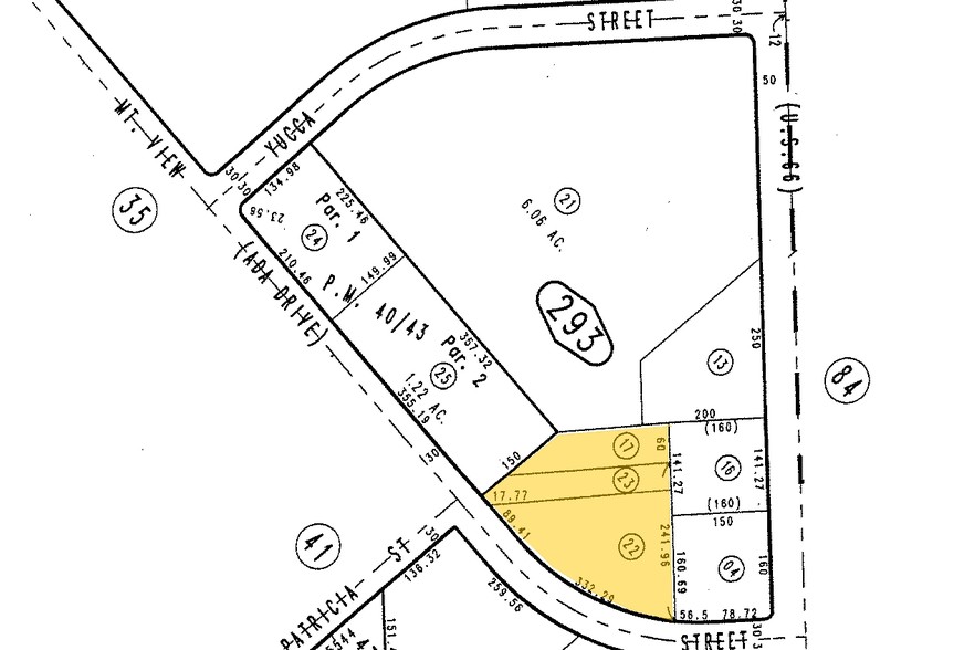 1350 E Mountain View St, Barstow, CA en venta - Plano de solar - Imagen 2 de 2