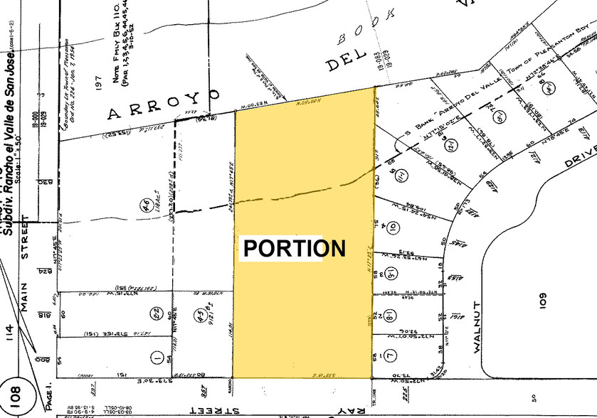 301-325 Ray St, Pleasanton, CA en venta - Plano de solar - Imagen 2 de 6