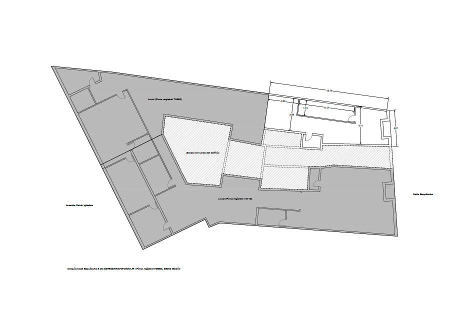 Avenida Pablo Iglesias, 12, Madrid, Madrid en alquiler Plano de planta tipo- Imagen 1 de 3