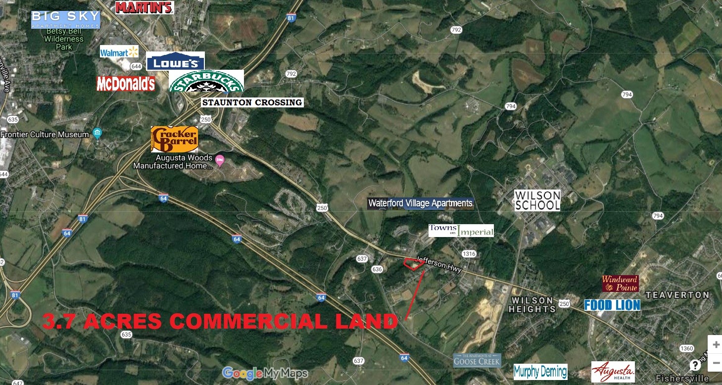 TBD Jefferson Hwy, Staunton, VA en venta Foto del edificio- Imagen 1 de 8