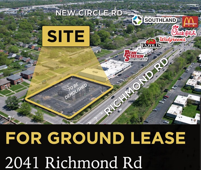 2041 Richmond Rd, Lexington, KY en alquiler - Vista aérea - Imagen 1 de 1