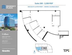 4643 S Ulster St, Denver, CO en alquiler Plano de la planta- Imagen 2 de 2