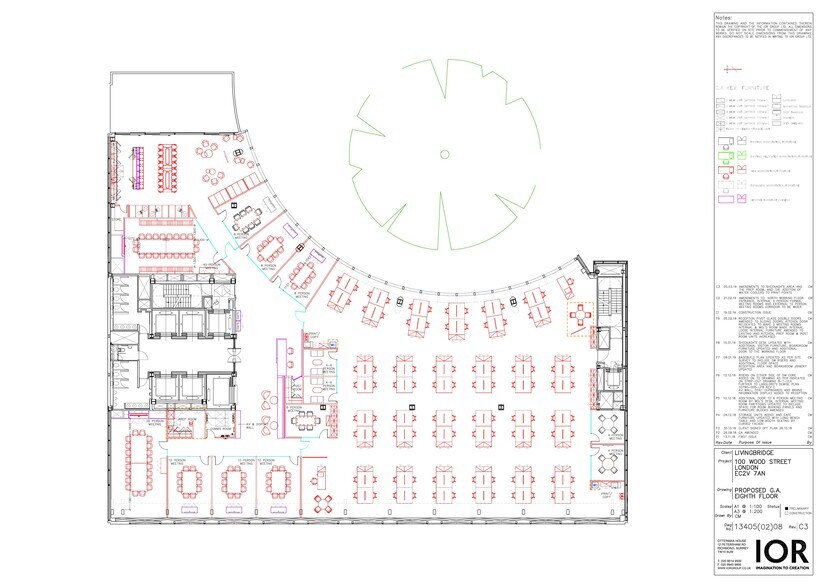 100 Wood St, London en alquiler - Plano de la planta - Imagen 2 de 3