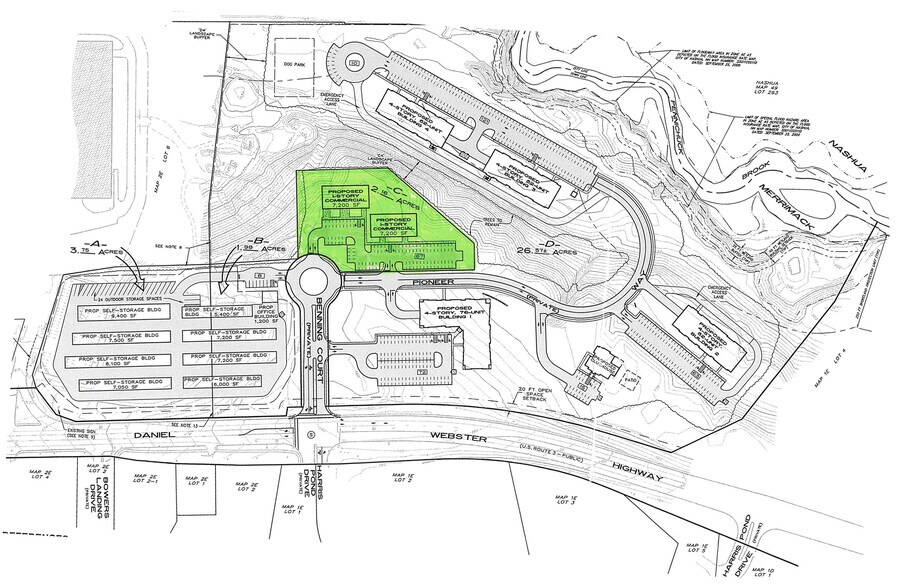 0 Pioneer Way, Merrimack, NH en venta - Plano del sitio - Imagen 2 de 6