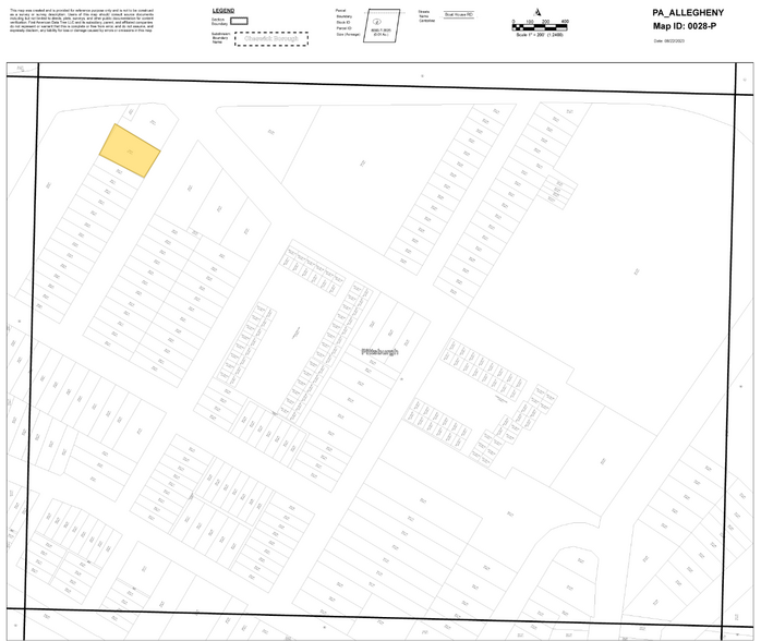 3229 Joe Hammer Sq, Pittsburgh, PA en venta - Plano de solar - Imagen 1 de 1