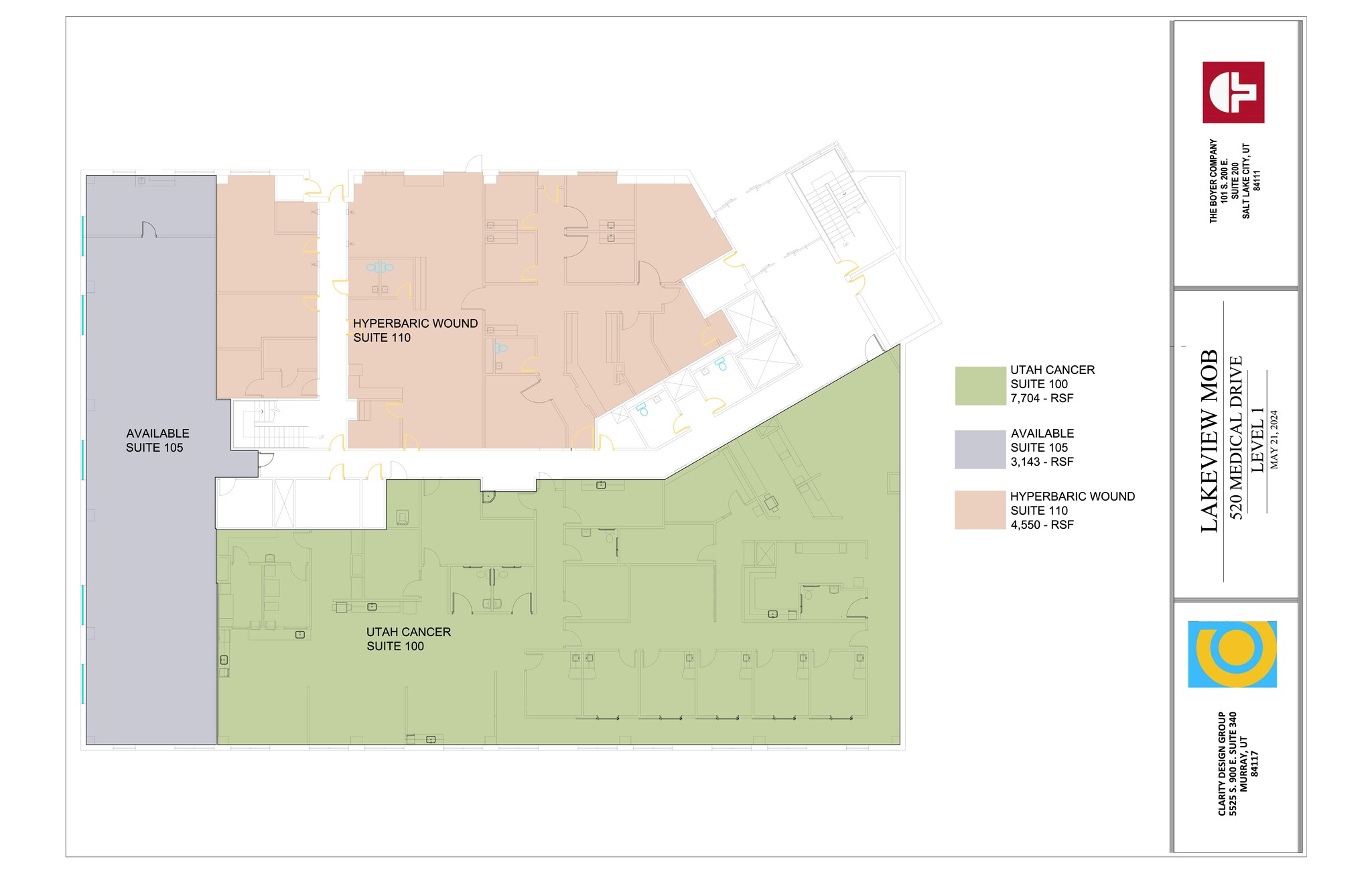 520 Medical Dr, Bountiful, UT en alquiler Plano del sitio- Imagen 1 de 1