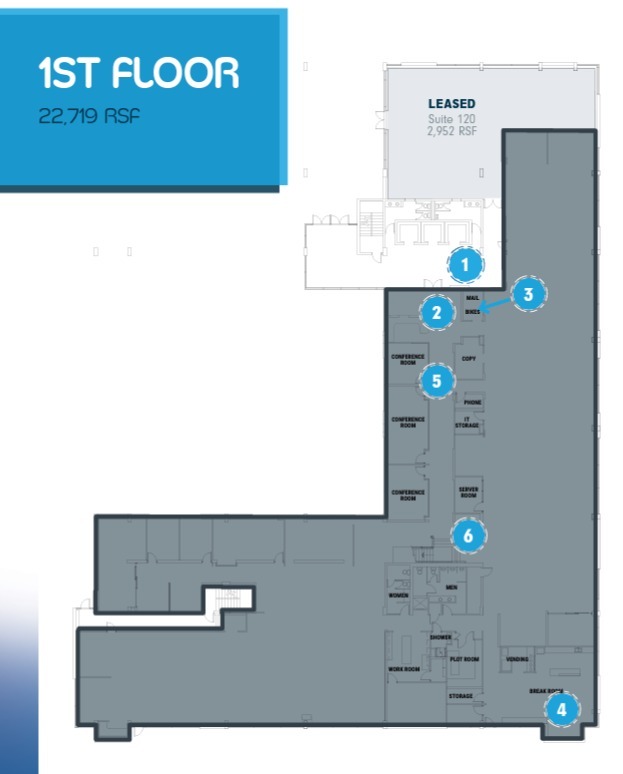 420 E South Temple, Salt Lake City, UT en alquiler Plano de la planta- Imagen 1 de 6