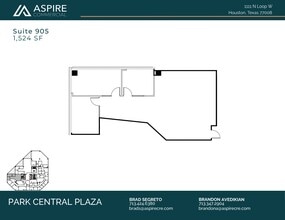 1111 N Loop W, Houston, TX en alquiler Plano de la planta- Imagen 1 de 1