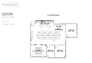 12750 High Bluff Dr, San Diego, CA en alquiler Plano de la planta- Imagen 1 de 8