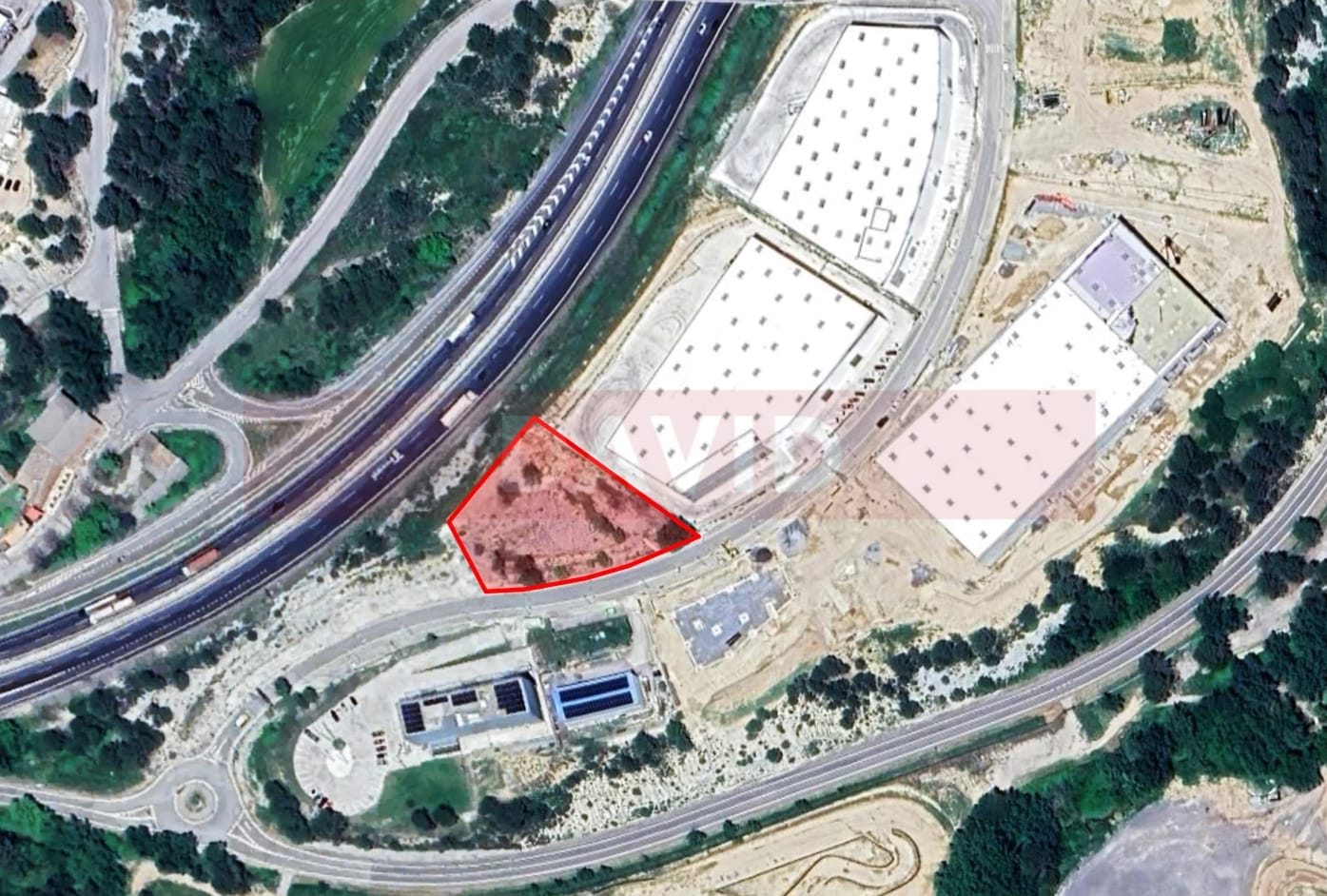Terreno en Castellolí, Barcelona en venta Vista aérea- Imagen 1 de 2