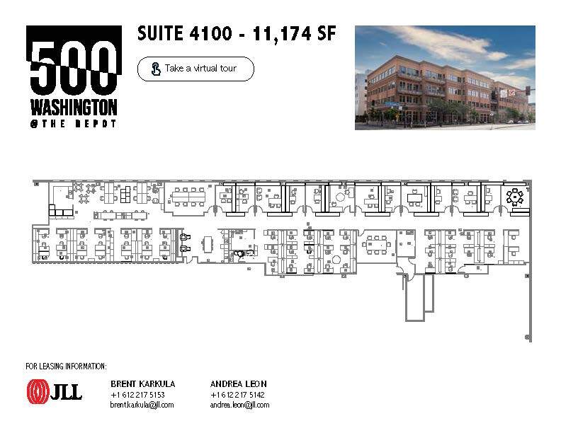 500 Washington Ave S, Minneapolis, MN en alquiler Plano de la planta- Imagen 1 de 1