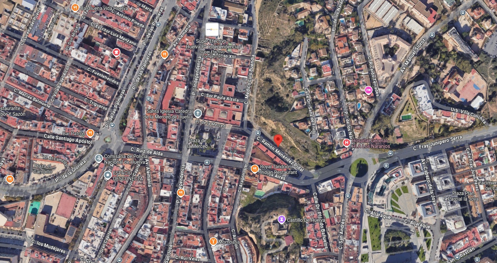Calle Ramón Menéndez Pidal, 42, Huelva, Huelva en venta Vista aérea- Imagen 1 de 2