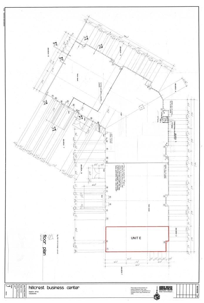 1725 Dolphin Dr, Waukesha, WI en alquiler Plano de la planta- Imagen 1 de 1