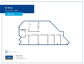 10405 6th Ave N, Plymouth, MN en alquiler Plano de la planta- Imagen 1 de 1