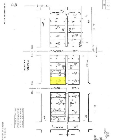 501 W 2nd St, Pomona, CA en venta - Plano de solar - Imagen 3 de 10