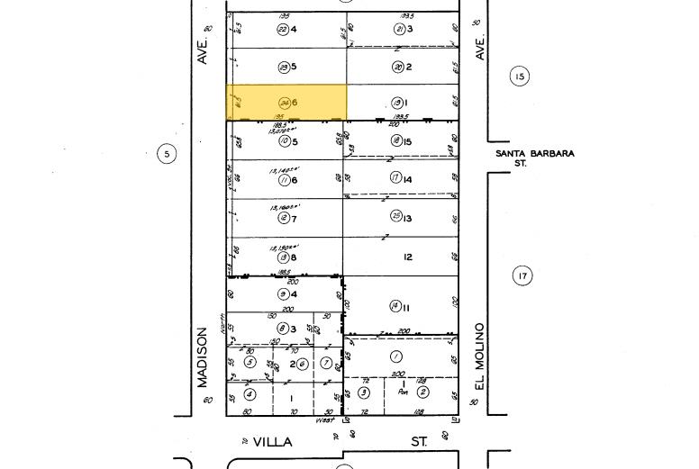 570 N Madison Ave, Pasadena, CA en venta - Plano de solar - Imagen 3 de 4