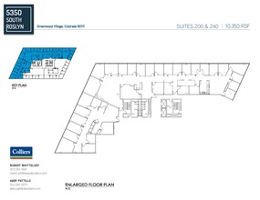 5350 S Roslyn St, Greenwood Village, CO en alquiler Plano de la planta- Imagen 2 de 2