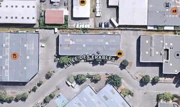 5 Allée Des Erables, Vénissieux, RHO - AÉREA  vista de mapa