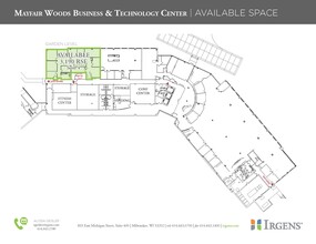 10700 W Research Dr, Milwaukee, WI en alquiler Plano de la planta- Imagen 1 de 1