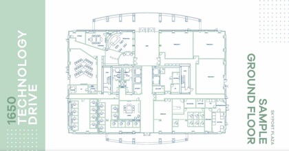 1700 Technology Dr, San Jose, CA en alquiler Plano de la planta- Imagen 1 de 1