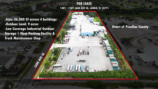 Más detalles para 1501 Lake Ave SE, Largo, FL - Nave en alquiler