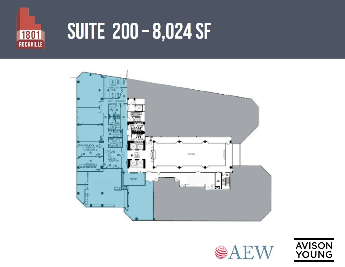 1801 Rockville Pike, Rockville, MD en alquiler Plano de la planta- Imagen 1 de 1