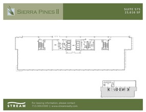 1575 Sawdust Rd, The Woodlands, TX en alquiler Plano de la planta- Imagen 1 de 1