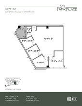 311 Park Place Blvd, Clearwater, FL en alquiler Plano de la planta- Imagen 1 de 2