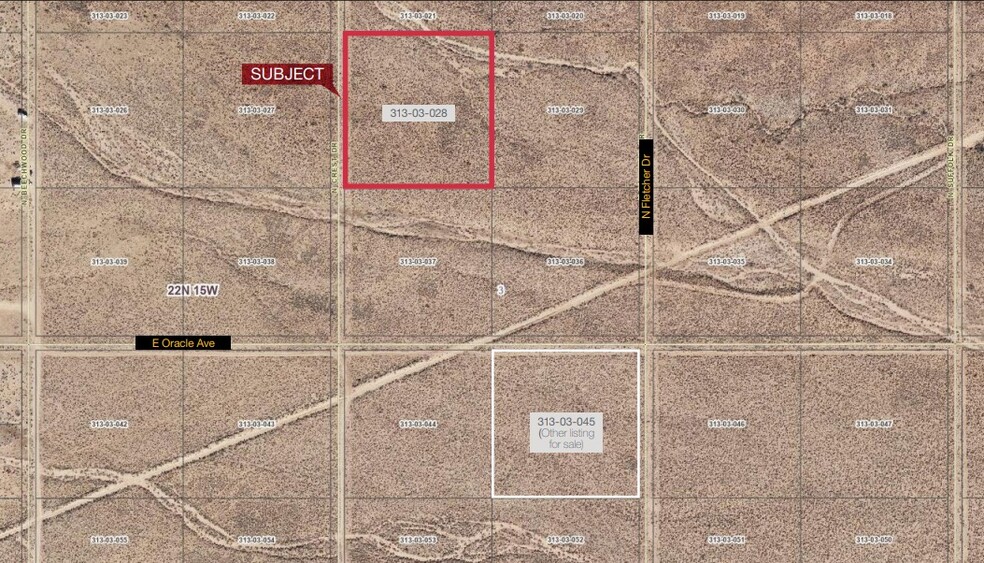 E Oracle Ave & N Fletcher Dr, Kingman, AZ en venta - Foto del edificio - Imagen 1 de 1