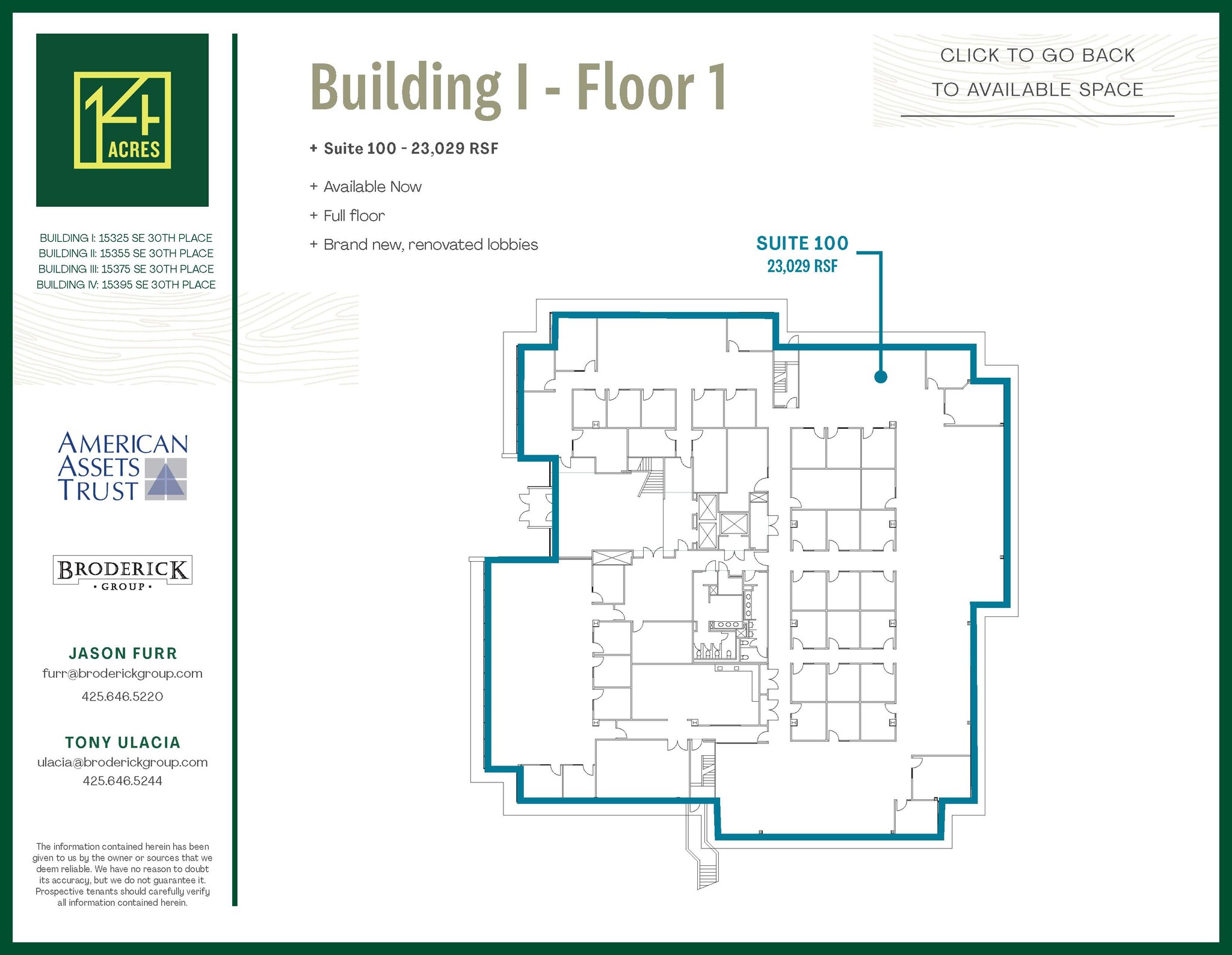 15325 SE 30th Pl, Bellevue, WA en alquiler Plano de la planta- Imagen 1 de 1