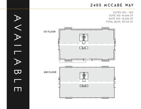 2405 McCabe Way, Irvine, CA en venta Plano de la planta- Imagen 1 de 1