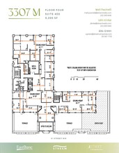 3307 M St NW, Washington, DC en alquiler Plano de la planta- Imagen 2 de 19