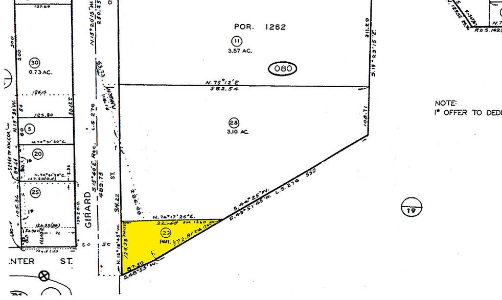 7301 Girard Ave, La Jolla, CA en alquiler - Plano de solar - Imagen 2 de 14