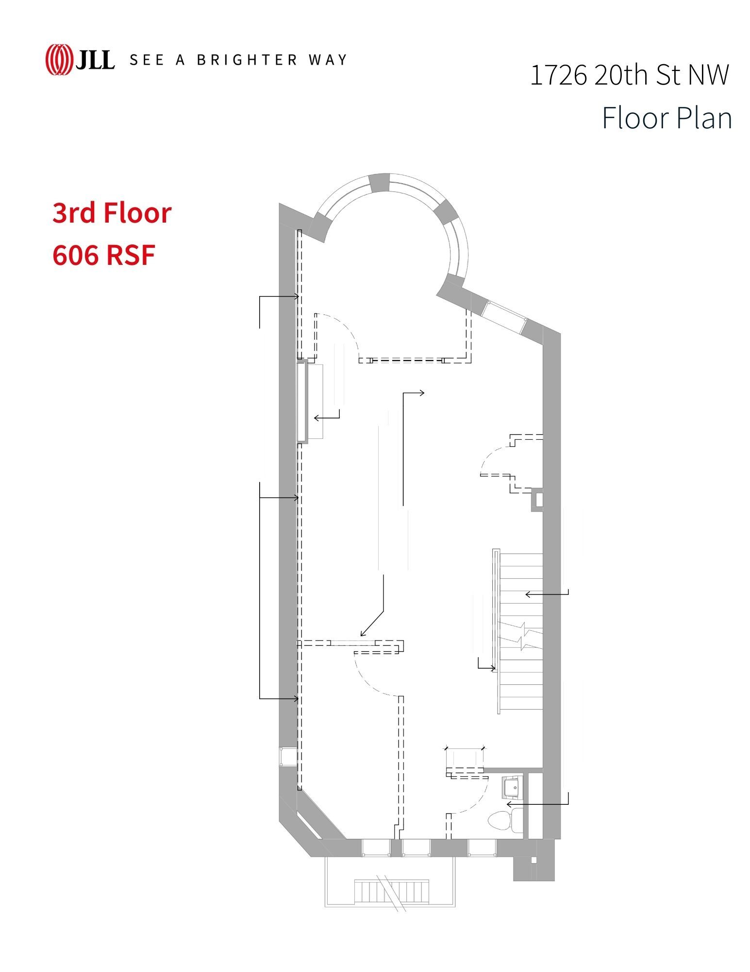 1726 20th St NW, Washington, DC en venta Plano de la planta- Imagen 1 de 1