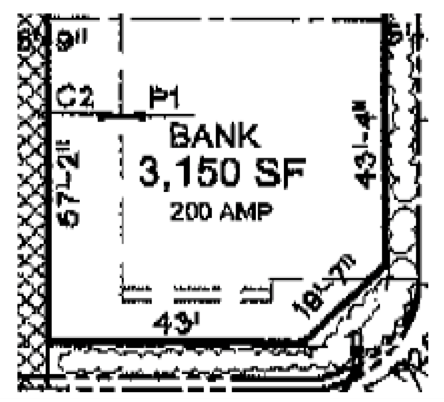 20505-20509 Devonshire St, Chatsworth, CA en alquiler Plano de la planta- Imagen 1 de 6