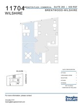 11704 Wilshire Blvd, Los Angeles, CA en alquiler Plano de la planta- Imagen 1 de 1