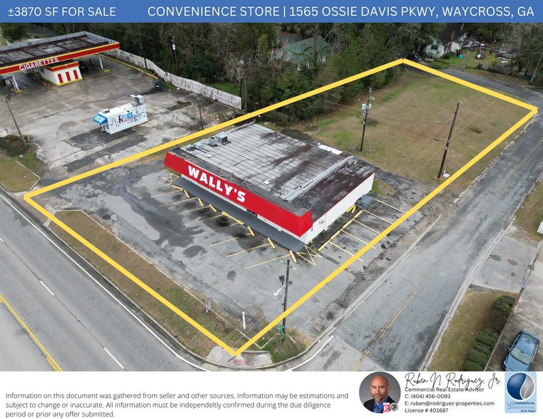 1565 Ossie Davis Pky, Waycross, GA en venta - Foto del edificio - Imagen 2 de 9