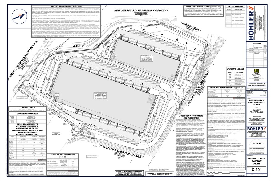 1 CW Haines Blvd, Atco, NJ en alquiler - Plano de la planta - Imagen 3 de 4