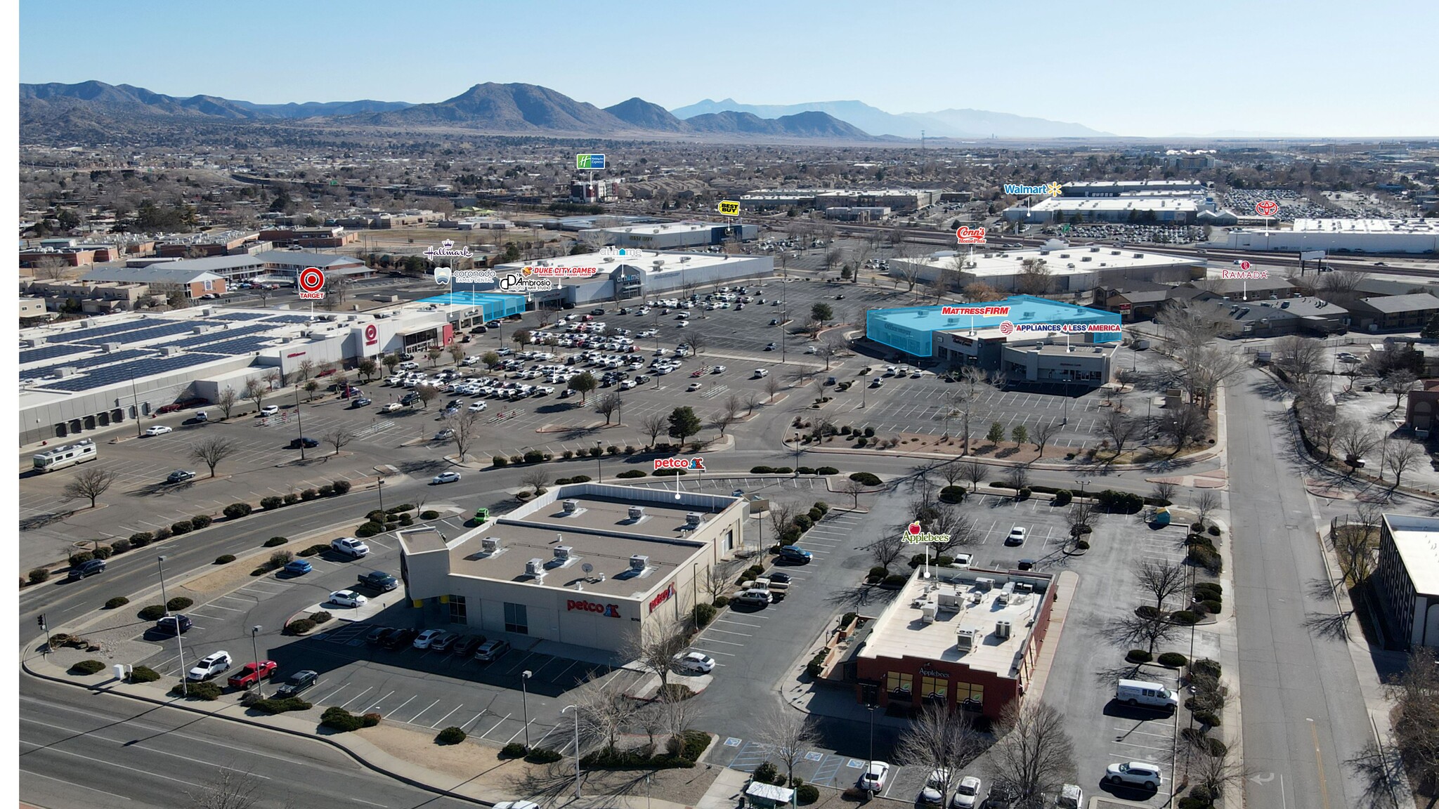 11110-11150 Lomas Blvd NE, Albuquerque, NM en alquiler Foto del edificio- Imagen 1 de 5