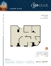 509 Olive Way, Seattle, WA en alquiler Plano de la planta- Imagen 1 de 1